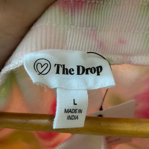 THE DROP Multi Tie Dye Fleece Drawstring Sweatpants Jogger’s. Size-M - Picture 13 of 13